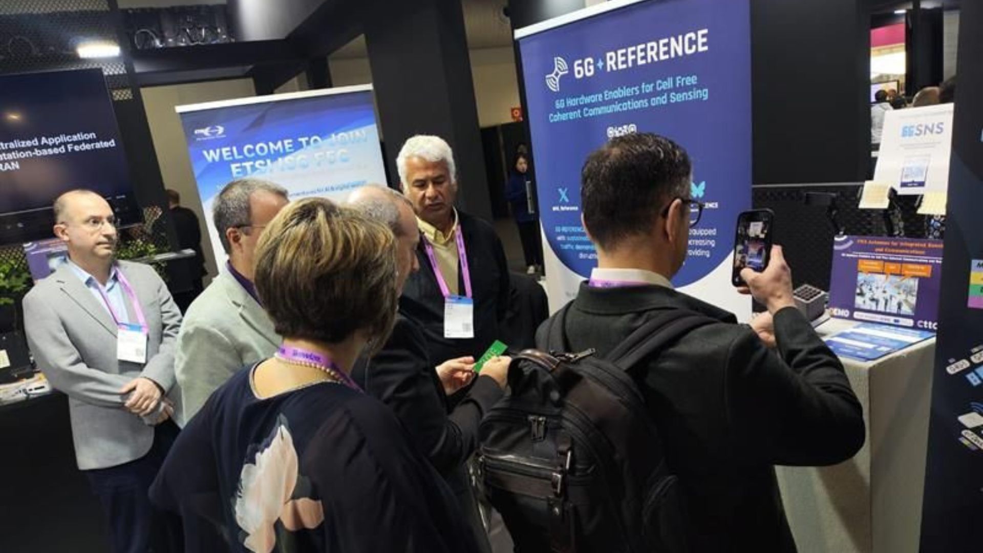 The 6G-REFERENCE Coordinator CTTC Showcases our Antenna Technologies at MWC Barcelona 2026